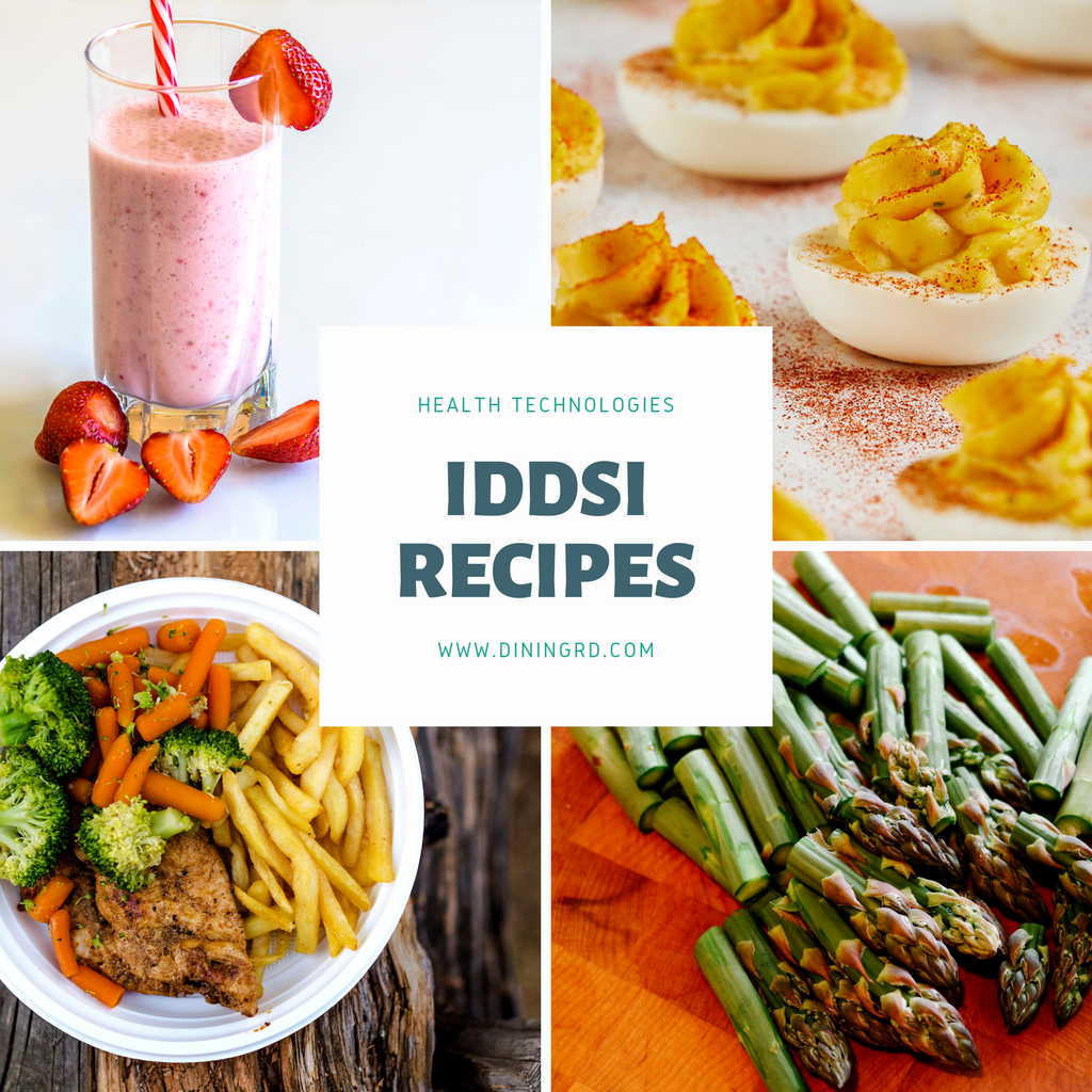 Recipe Modifications for IDDSI