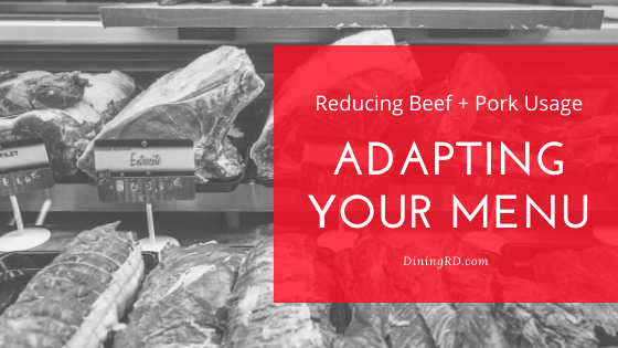 Adapting Your Menu with Market Changes