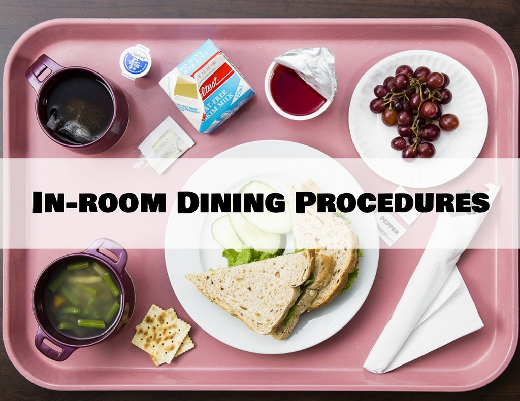 In-room Dining Procedures