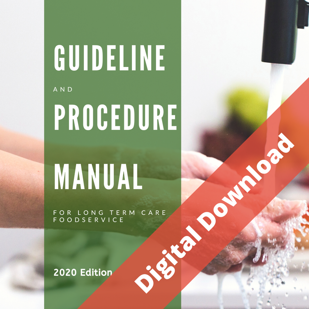 Digital Download - Guideline and Procedure Manual for Dining Services