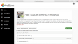 Online Food Handler Education Program